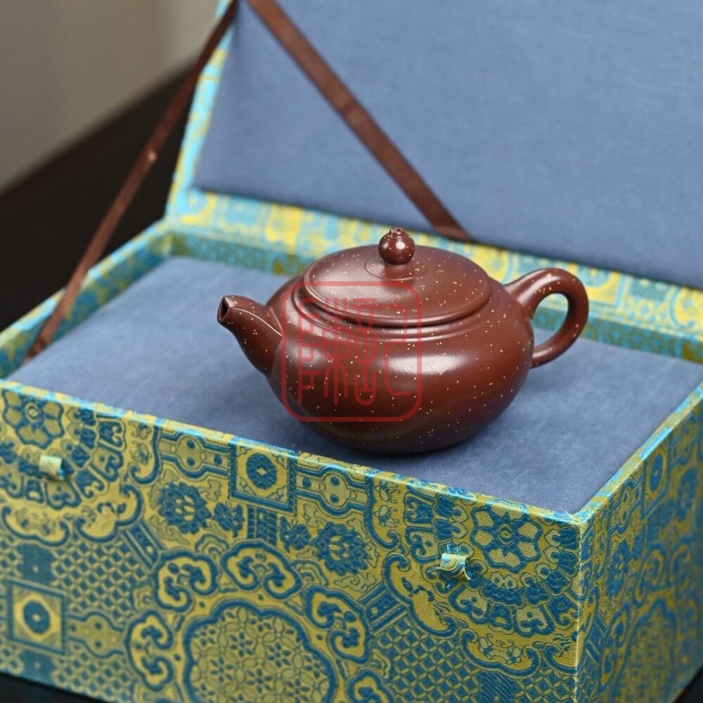 Chế độ xem thay thế của Ấm Tử Sa Ngọc Nhuận 300ml - Đất Tử Nê - Nghệ Nhân Hoàng Tự Anh
