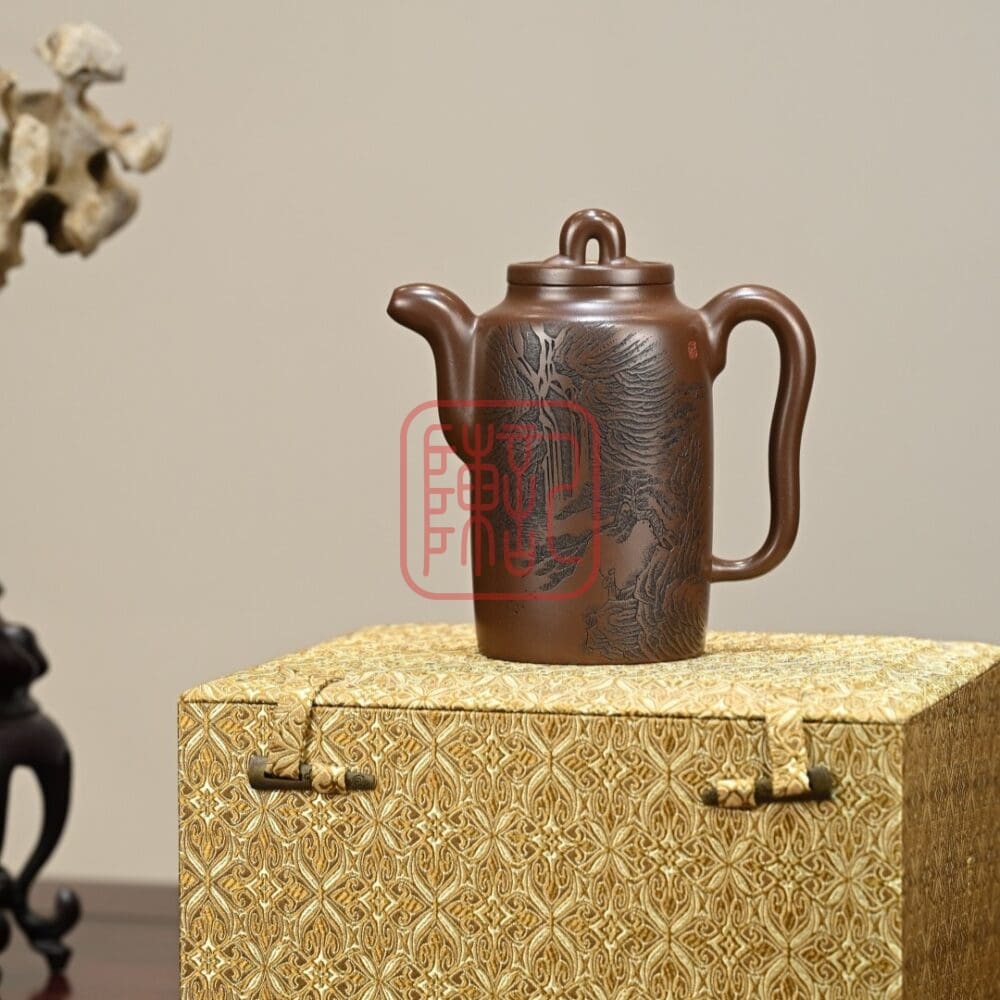 Ấm Tử Sa Tập Tư 430ml - Đất Tử Nê - Nghệ Nhân Tưởng Tùng Kiệt