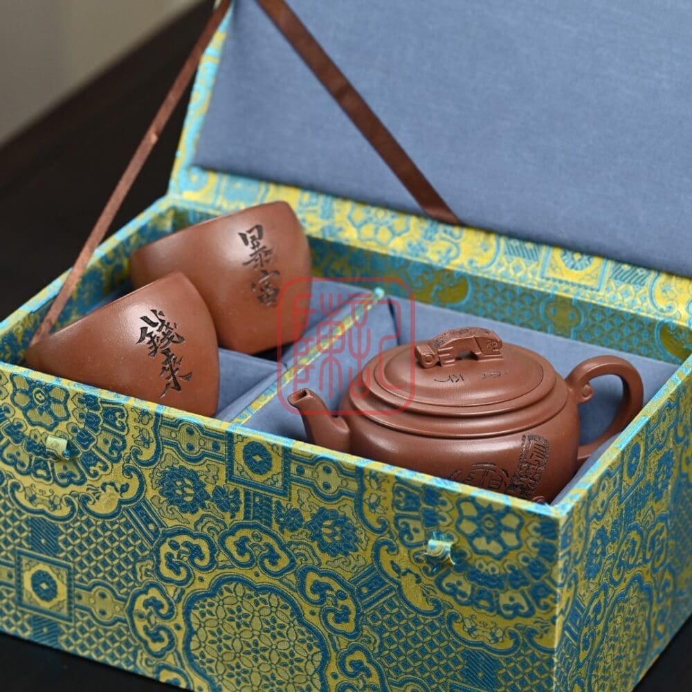 Chế độ xem thay thế của Ấm Tử Sa Trường Lạc Đại Cát 300ml - Đất Nhất Xưởng Lão Tử Nê - Nghệ Nhân Hoàng Tự Anh
