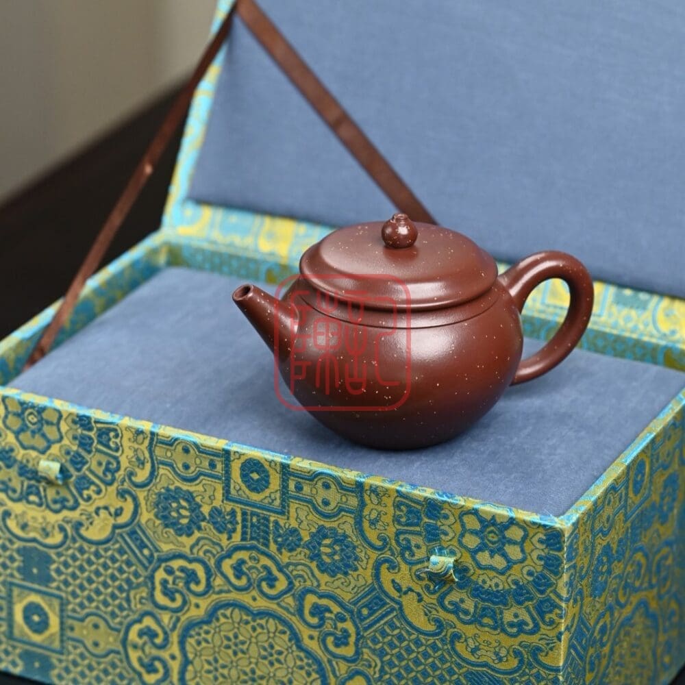 Chế độ xem thay thế của Ấm Tử Sa Viên Châu 300ml - Đất Tử Nê - Nghệ Nhân Hoàng Tự Anh
